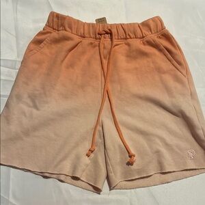 New PINK Victoria's Secret Dad Shorts Oversized fleece drawstring shorts NWT